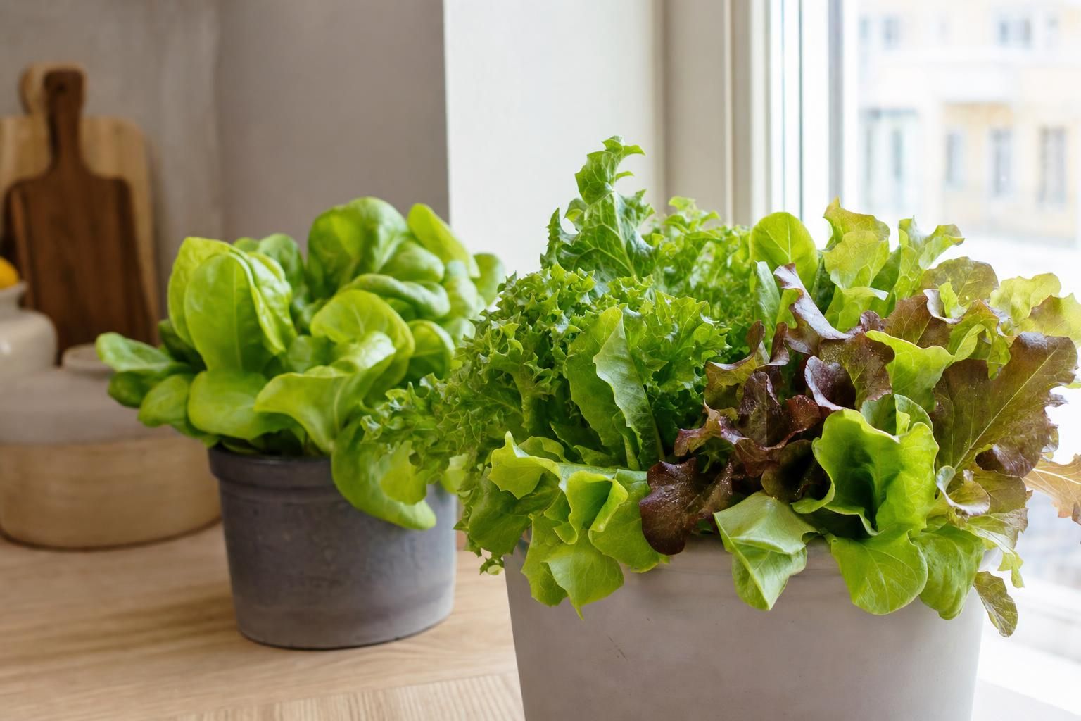 Odla sallad inomhus